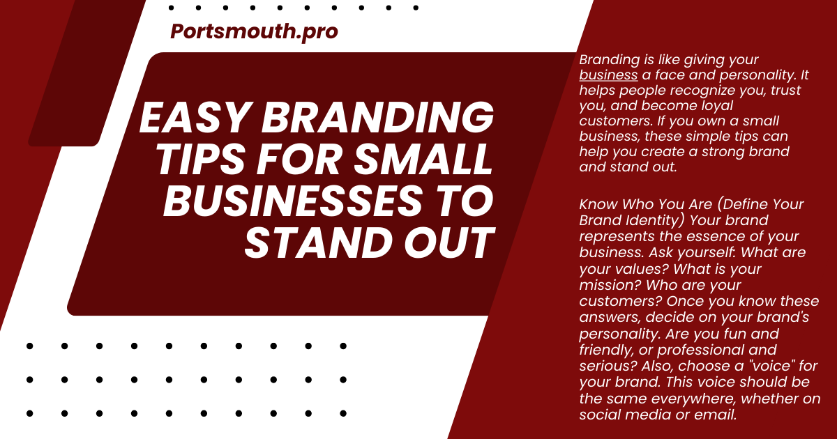 Easy Branding Tips for Small Businesses to Stand Out